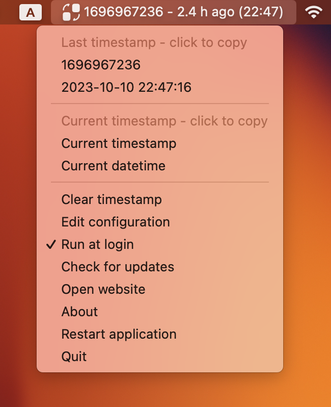 Statusbar Converter app screenshot